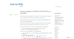 Desktop Screenshot of joelonsql.com
